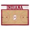 Sleep Squad Indiana Hoosiers Basketball Court 60” x 80” Raschel Throw Blanket